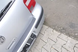 VW Golf 4 Limousine Stoßstange hinten Heckstoßstange Stoßfänger silber grau LA7W - Bild 10