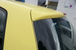 VW Polo 9N3 9N Heckklappe Kofferraumklappe Klappe gelb LD1B ohne Anbauteile - Bild 5