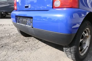 VW Lupo Stoßstange hinten Heckstoßstange Stoßfänger blau LW5Z - Bild 3