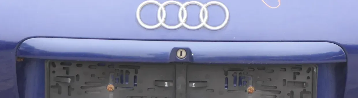 A3 8L A4 Avant Griff Heckklappe Heckklappengriff bis caBj1999 blau LZ5K - Bild 1