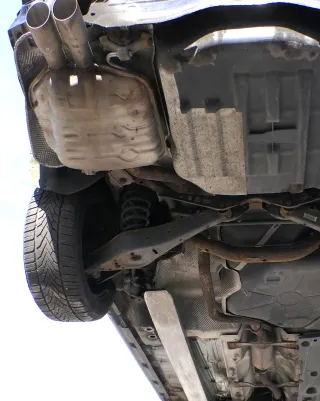 VW Passat 3C Auspuff Endschalldämpfer Mittelschalldämpfer 2,0 TDI CBAA CBAB - Bild 1