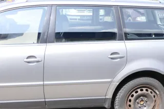 VW Passat 3B 3BG 3B6 Kombi Variant Tür hinten links grau LD7W urbangrey - Bild 1
