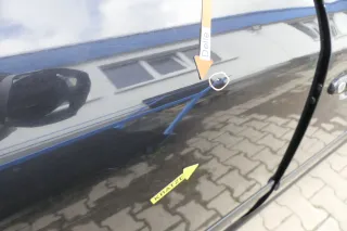 Skoda Octavia 1U Limousine Tür hinten rechts schwarz LF9R - ohne Anbauteile - Bild 12
