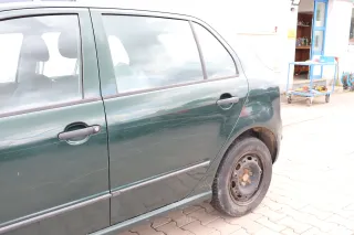Skoda Fabia 6Y Limousine Schrägheck Tür hinten links grün LF8C - Bild 1