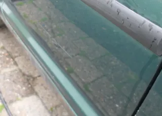 VW Golf 4 Bora Tür hinten rechts nur Kombi / Variant grün LC6M - ohne Anbauteile - Bild 6