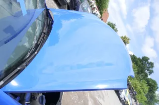 VW Polo 9N Motorhaube Klappe Haube vorne blau LA5F bis ca. Bj. 2004 - Bild 2