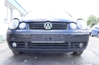 VW Polo 9N Stoßstange Frontstoßstange vorne schwarz LC9Z SWR - Bild 1