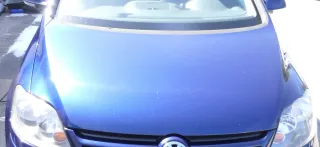VW Golf 6 5M 521 Plus Motorhaube Haube Klappe vorne blau LD5Q - Bild 1