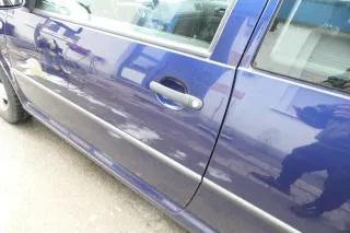 VW Golf 4 Tür vorne links Fahrertür 2/3-Türer blau LB5N ohneAnbauteile - Bild 6