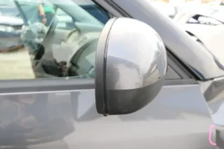 Fabia 5J elektrisch Spiegel Außenspiegel rechts mit Glas grau L9795 titangrau - Bild 3