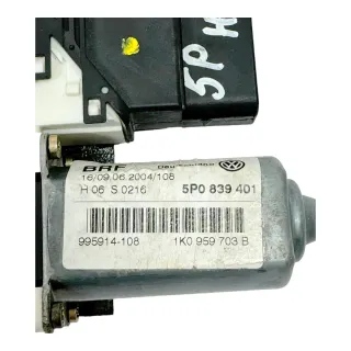 Seat Altea 5P ektrischer Fensterheber Motor hinten links 5P0839401 1K0959703B - Bild 3
