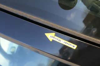 VW Golf 4 Bora Tür hinten links nur Kombi / Variant schwarz LC9Z - Bild 8