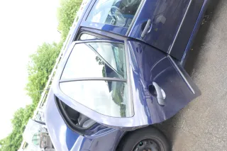 Skoda Fabia 6Y Limousine Schrägheck Tür hinten rechts blau LF5U - Bild 2