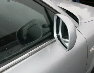 VW Passat 3BG elektrischer Spiegel Außenspiegel rechts silber grau LA7W - Bild 2