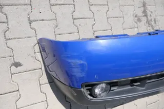 VW Lupo Stoßstange vorne Frontstoßstange Stoßfänger blau LW5Z - Bild 5