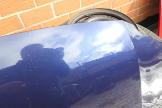 VW Passat 3BG Motorhaube Klappe vorne vorn Haube blau LB5N  4-5 kleine Delle/Beu - Bild 5