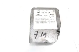 VW Polo 6N2 Bora Steuergerät Airbag Airbagsteuergerät 6Q0909605 Index 04 - Bild 1