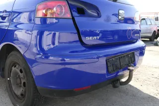Seat Ibiza 6L Stoßstange Heckstoßstange hinten blau LS5G surfblue - Bild 3