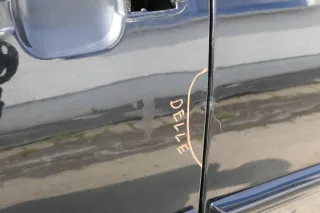 VW Polo Variant Kombi 6Kv oder Caddy 9Kv Tür vorne links schwarz L041 ohneAnbaut - Bild 2