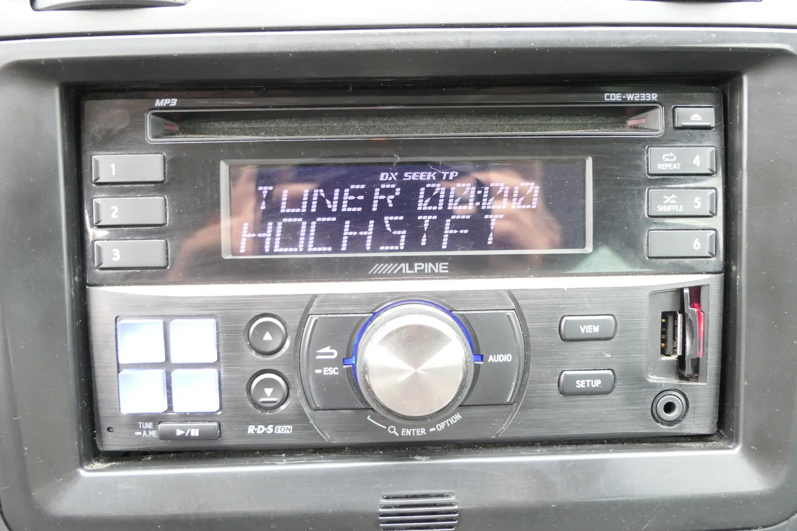 VW Passat 3C Golf 5 1K Radio USB MP3 SC 2-DIN-CD-RECEIVER MIT USB- UND iPod-CONT - Bild 1
