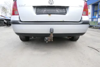 VW Golf 4 Kombi Avant Stoßstange hinten Heckstoßstange Stoßfänger silber LA7W - Bild 1