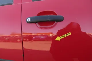 VW Golf 4 Bora Tür vorne rechts Beifahrertür 4/5-Türer+ Kombi Avant rot LP3G - Bild 5