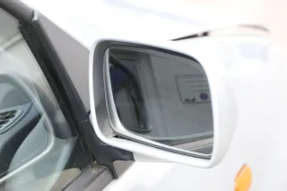 VW Polo 6N elektrischer elektrisch Spiegel Außenspiegel rechts silber LB7Z +Glas - Bild 2