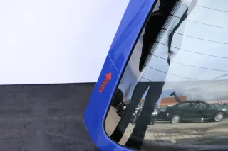 VW Golf 4 Limousine Heckklappe Kofferraumklappe Klappe hinten blau LW5Z - Delle - Bild 10
