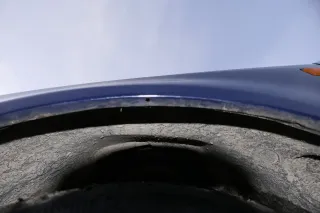 VW Golf 3 1H Kotflügel vorne links blau LA5E - Bild 2