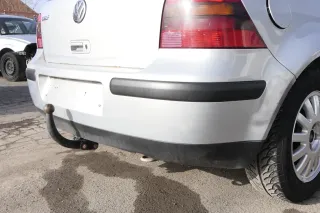 VW Golf 4 Limousine Stoßstange hinten Heckstoßstange Stoßfänger silber grau - Bild 3