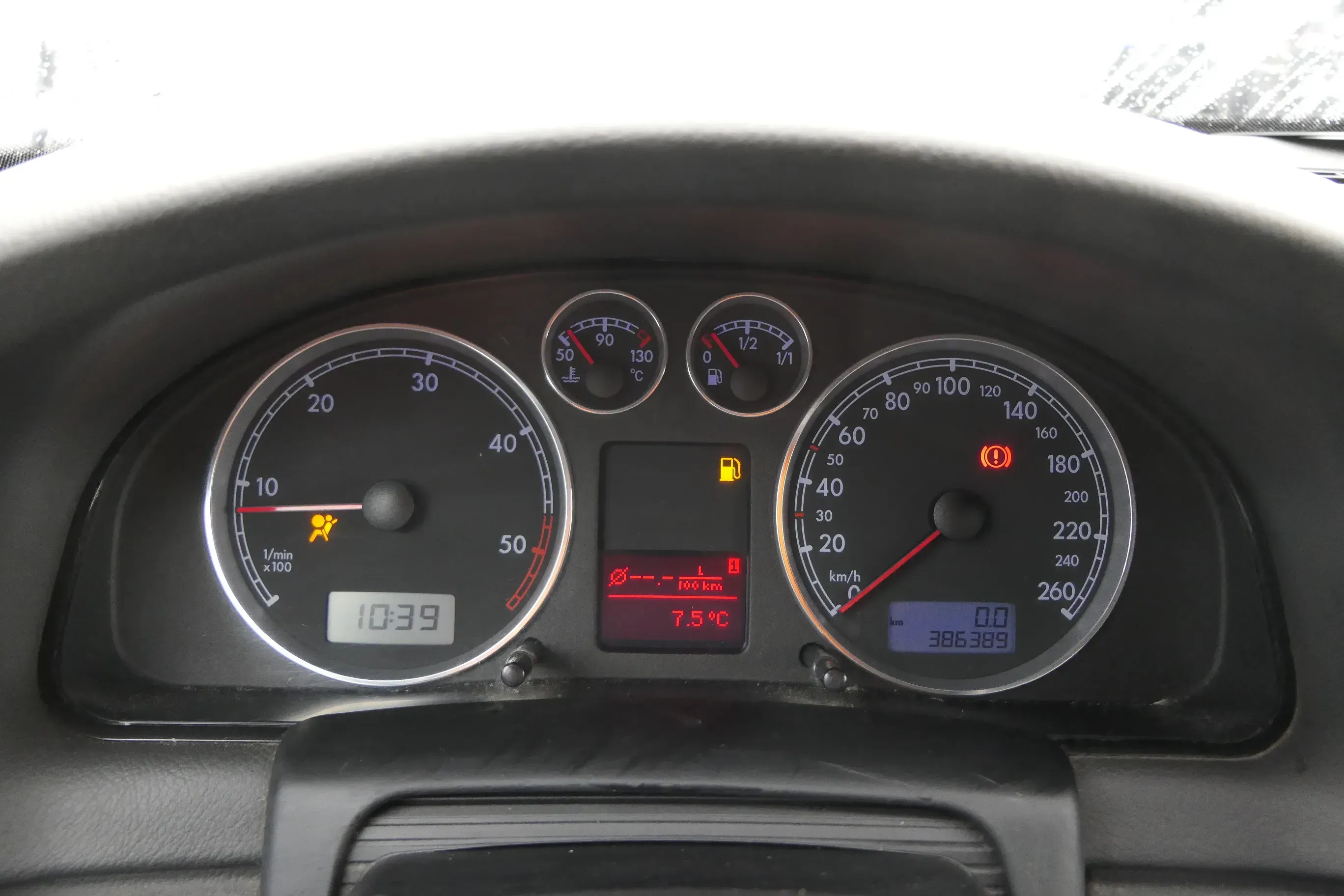 VW Passat 3BG Tacho Tachometer Kombiinstrument 386.000km 3B0920829A Diesel TDI - Bild 1