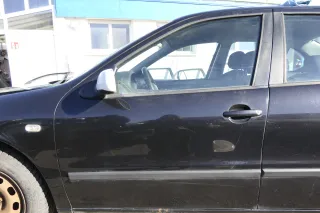Seat Leon Toledo 1M Tür vorne links Fahrertür schwarz LC9Z metallic - Bild 1