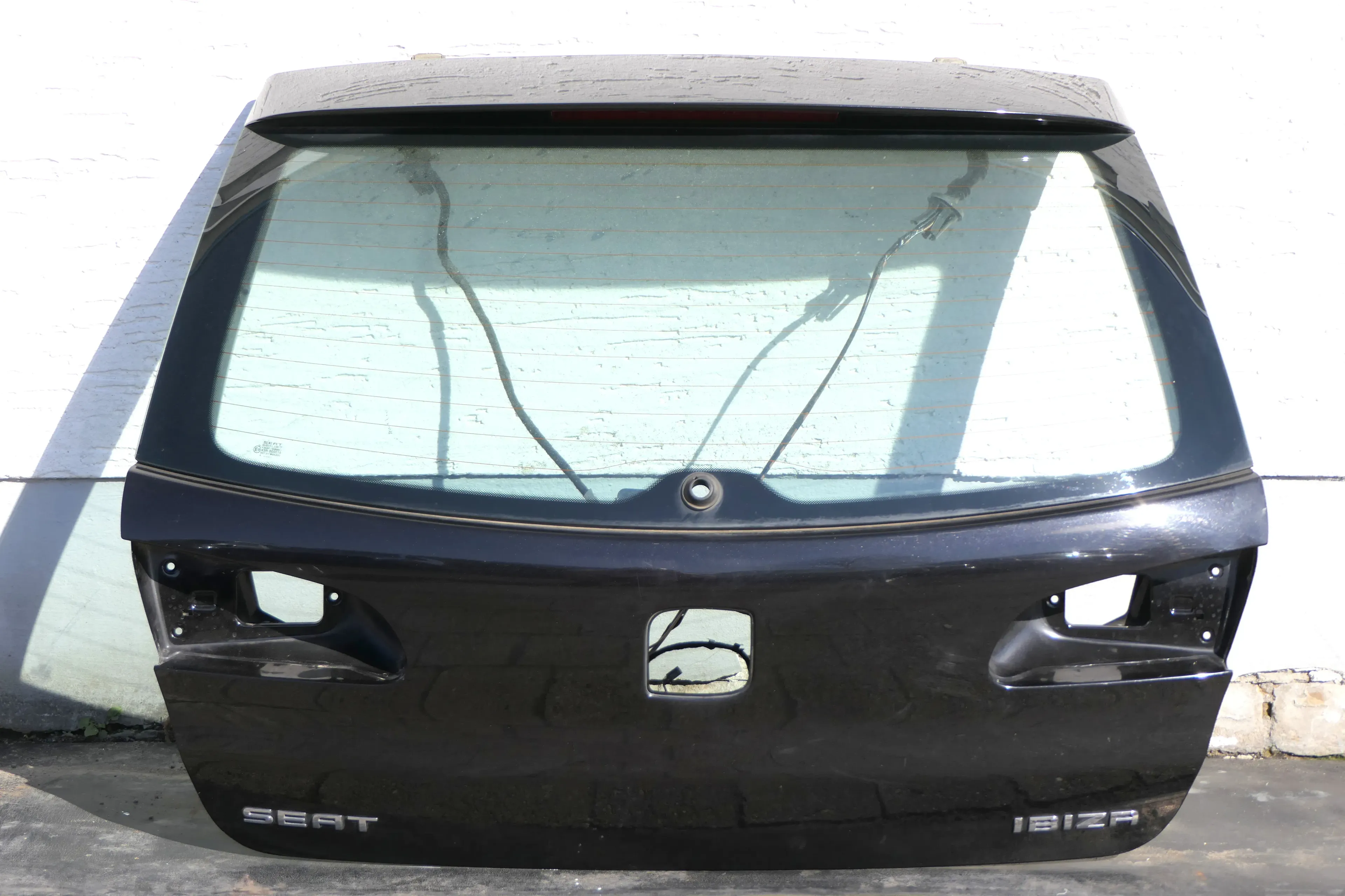 Seat Ibiza 6L Heckklappe Klappe hinten Kofferraumklappe schwarz LC9Z - Bild 1
