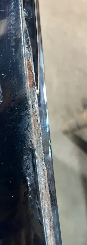 Passat 3B Kombi Variant Heckklappe Klappe hinten mit Scheibe schwarz LC9Z - ROST - Bild 5