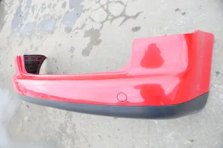 VW Touran 1T Stoßstange hinten Heckstoßstange Stoßfänger rot LY3D Tornadorot - Bild 3