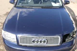 Audi A4 B6 8E Motorhaube Haube Klappe blau LZ5J- mit Grill - Bild 1