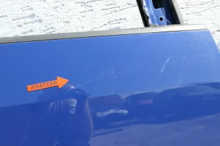 VW Touran 1T3 1T Tür vorne rechts Beifahrertür blau LL5M ohne Anbauteile - Bild 5