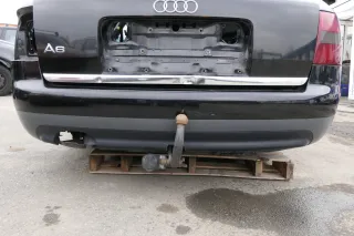 Audi A6 4B Kombi Avant Stoßstange hinten Heckstoßstange schwarz LY9B brilliantsc - Bild 1