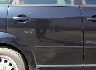 Audi A2 8Z Tür nur das Türblatt hinten rechts blau LZ5Q - ohne Anbauteile - Bild 1
