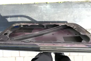 VW Polo 9N 9N3 Tür vorne links Fahrertür braun lila LC3W 2/3-Türer - Bild 2