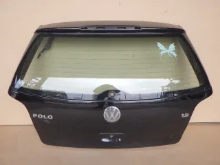 VW Polo 9N3 9N Heckklappe Kofferraumklappe Klappe schwarz L041 uni - Bild 1