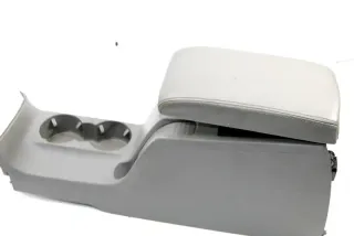 VW Passat 3BG Mittelarmlehne Armlehne Fach Lehne Mittelkonsole Leder grau - Bild 1