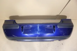 VW Golf 4 Limousine Stoßstange hinten Heckstoßstange Heckstoßfänger blau LB5N - Bild 1