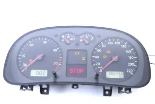 VW Golf 4 Tacho Tachometer Kombiinstrument 365.000km 1J0920822B TDI Diesel - Bild 1
