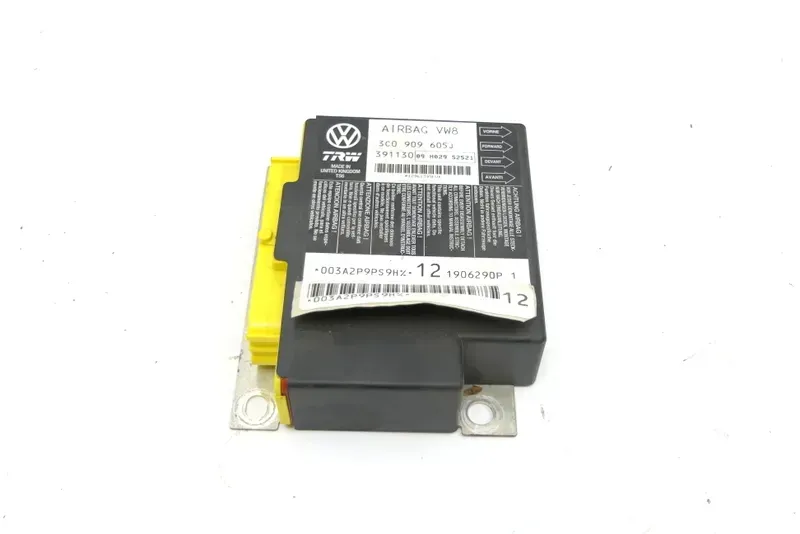 VW Passat 3C Steuergerät Airbag Airbagsteuergerät 3C0909605J 09 H029 - Bild 1