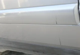 Audi A6 4A C4 Tür Türblatt hinten rechts grau LY7L Kombi Avant - ohne Anbauteile - Bild 2