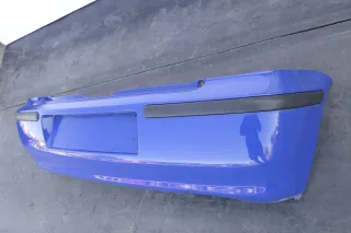 VW Polo 6N2 Stoßstange hinten Heckstoßstange Stoßfänger blau LA5C surfblue II - Bild 3
