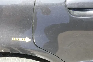 Audi A4 B5 Tür nur Türblatt hinten rechts schwarz LZ9W - Facelift - Bild 2