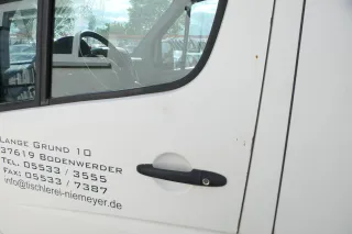 VW Crafter 2E Tür vorne links Fahrertür weiß L902 - ohne Anbauteile - Bild 2