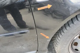 Audi A3 8L Kotflügel vorne rechts schwarz LY9B (ab ca. MItte 1999) Facelfit - Bild 2